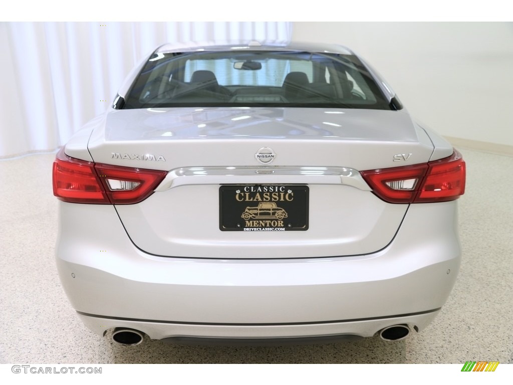 2016 Maxima SV - Brilliant Silver / Charcoal photo #23