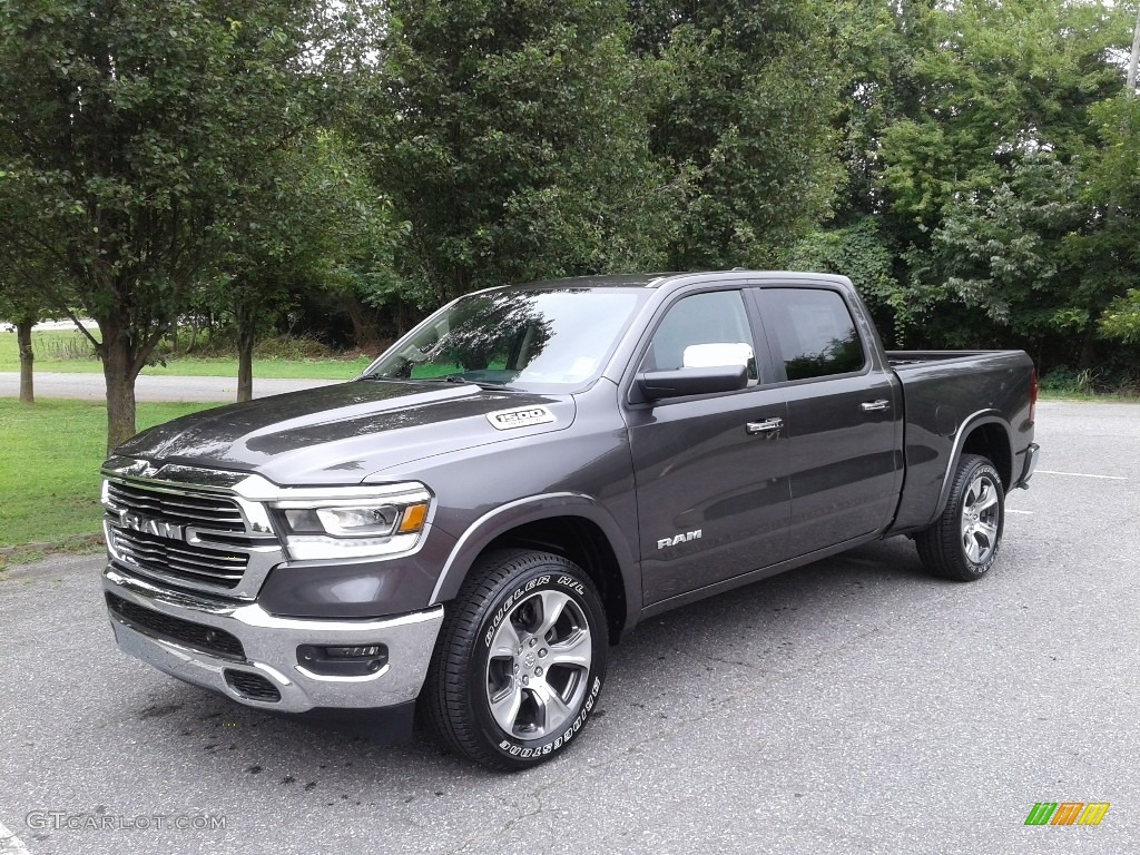 Granite Crystal Metallic 2019 Ram 1500 Laramie Crew Cab 4x4 Exterior Photo #134220672