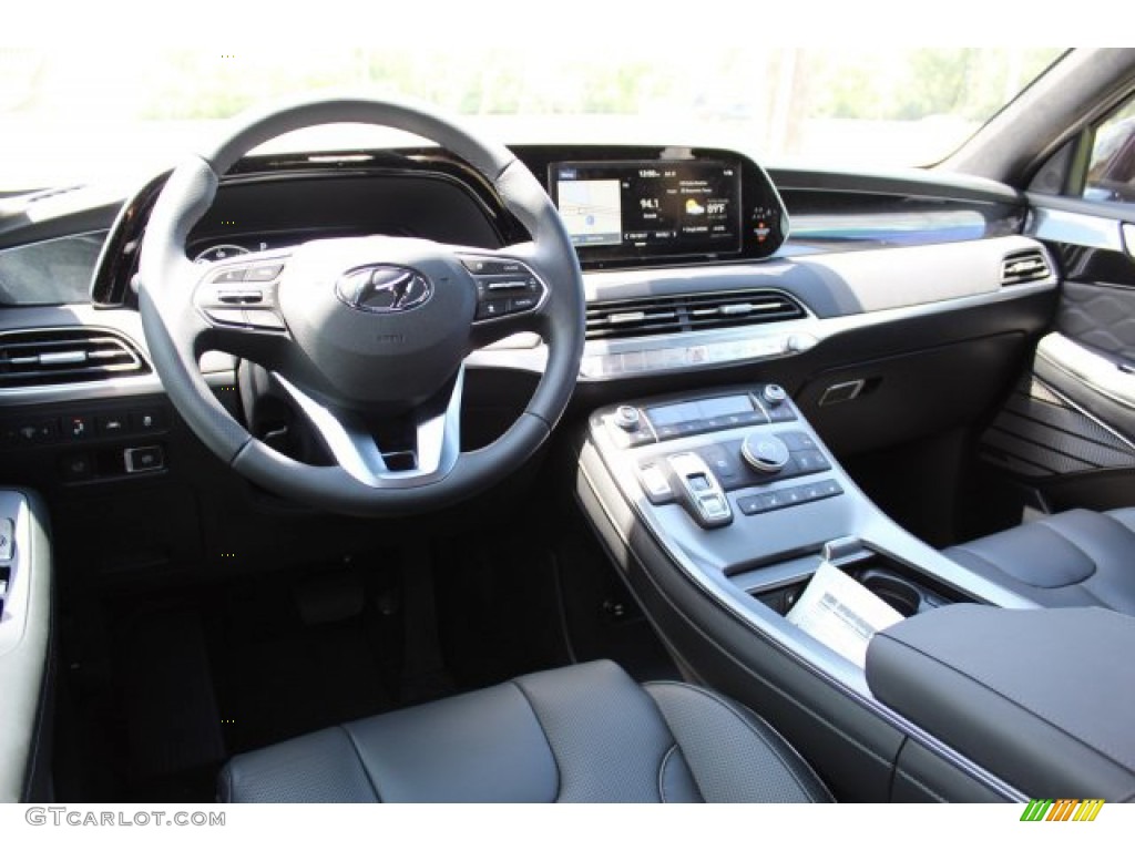 2020 Hyundai Palisade Limited Black Dashboard Photo #134221032