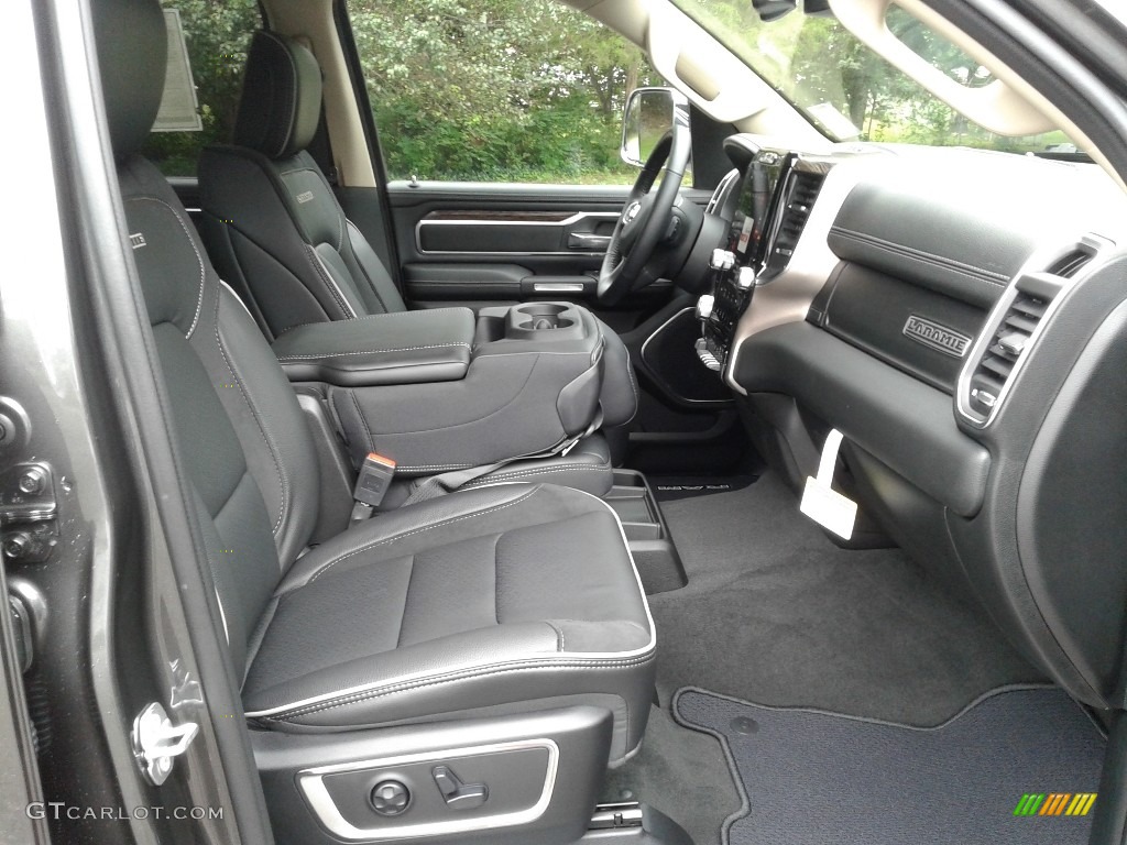 2019 1500 Laramie Crew Cab 4x4 - Granite Crystal Metallic / Black photo #15