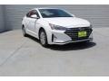 2020 Quartz White Pearl Hyundai Elantra SE  photo #2