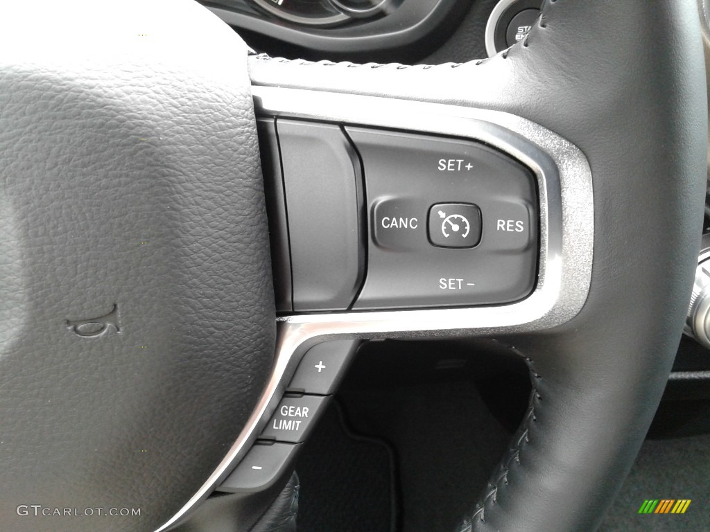 2019 1500 Laramie Crew Cab 4x4 - Granite Crystal Metallic / Black photo #19