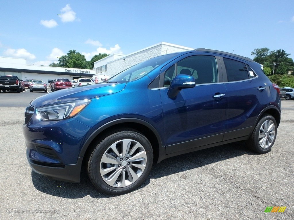 2019 Encore Preferred - Deep Azure Metallic / Ebony photo #1