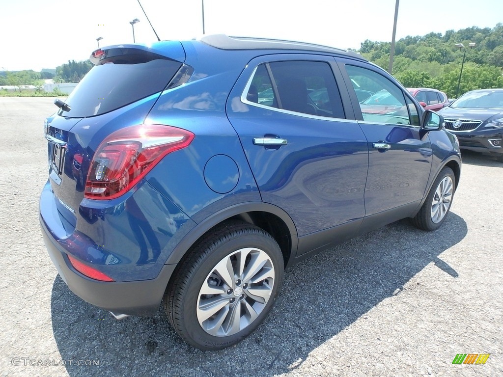 2019 Encore Preferred - Deep Azure Metallic / Ebony photo #5