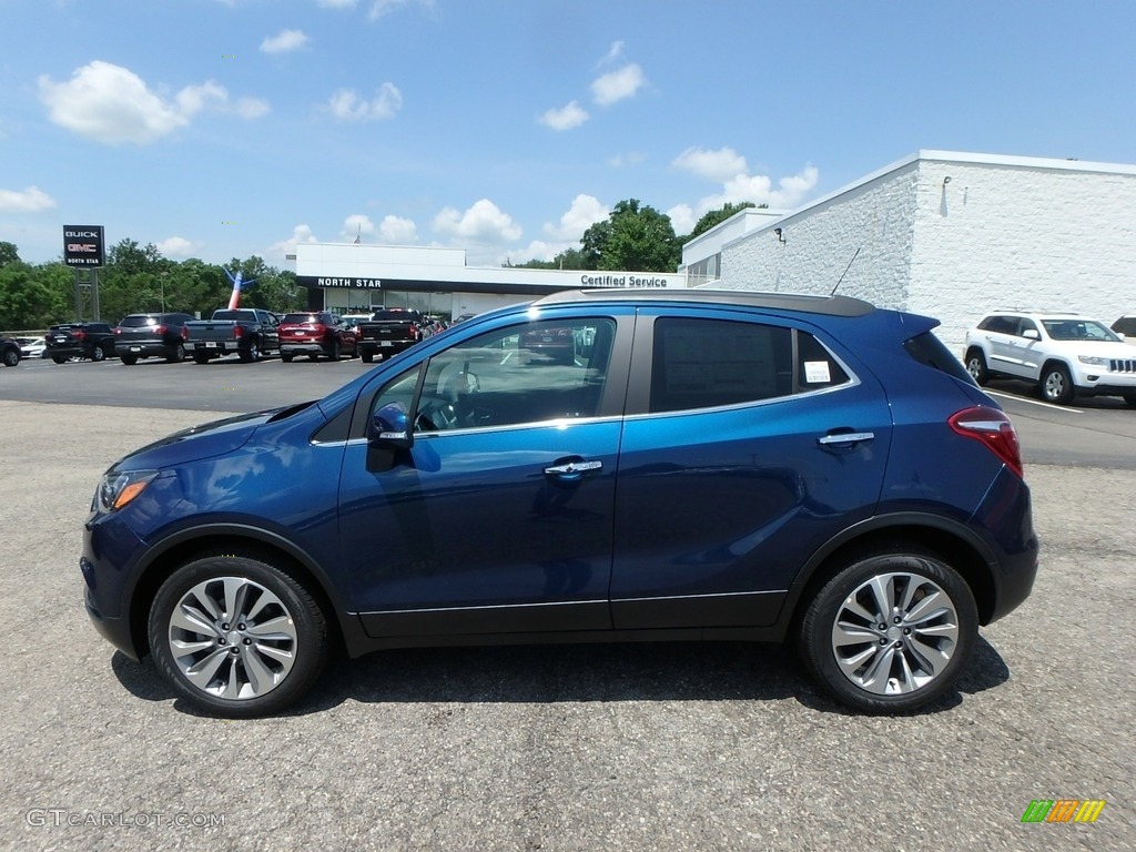 2019 Encore Preferred - Deep Azure Metallic / Ebony photo #9
