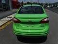 2014 Green Envy Ford Fiesta SE Sedan  photo #8