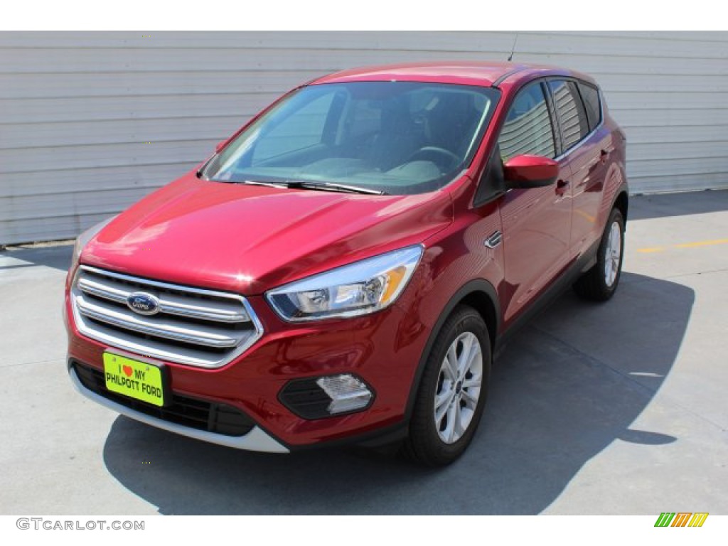 2019 Escape SE - Ruby Red / Chromite Gray/Charcoal Black photo #4