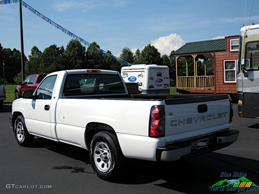 2005 Silverado 1500 Regular Cab - Summit White / Dark Charcoal photo #2