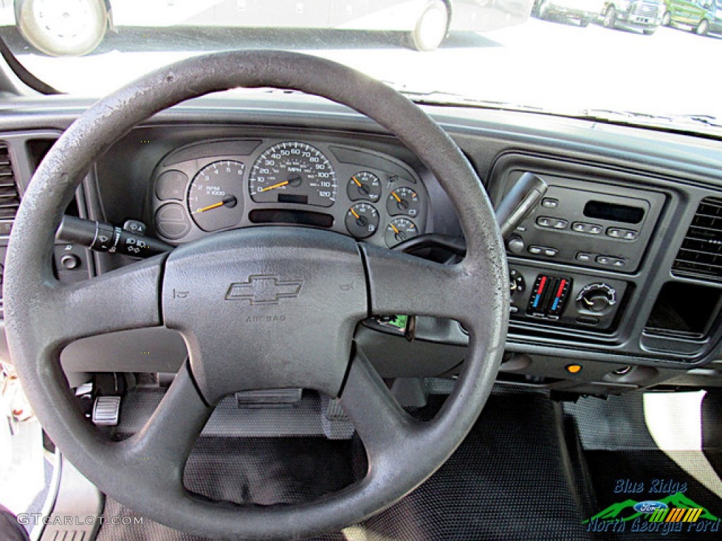 2005 Silverado 1500 Regular Cab - Summit White / Dark Charcoal photo #14