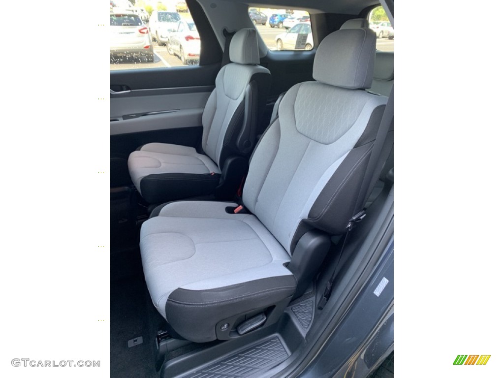 Black/Gray Interior 2020 Hyundai Palisade SEL AWD Photo #134224173