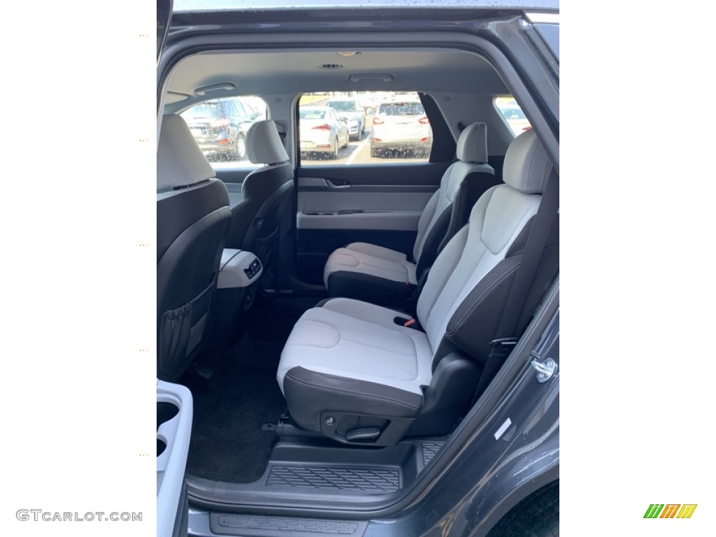 Black/Gray Interior 2020 Hyundai Palisade SEL AWD Photo #134224194