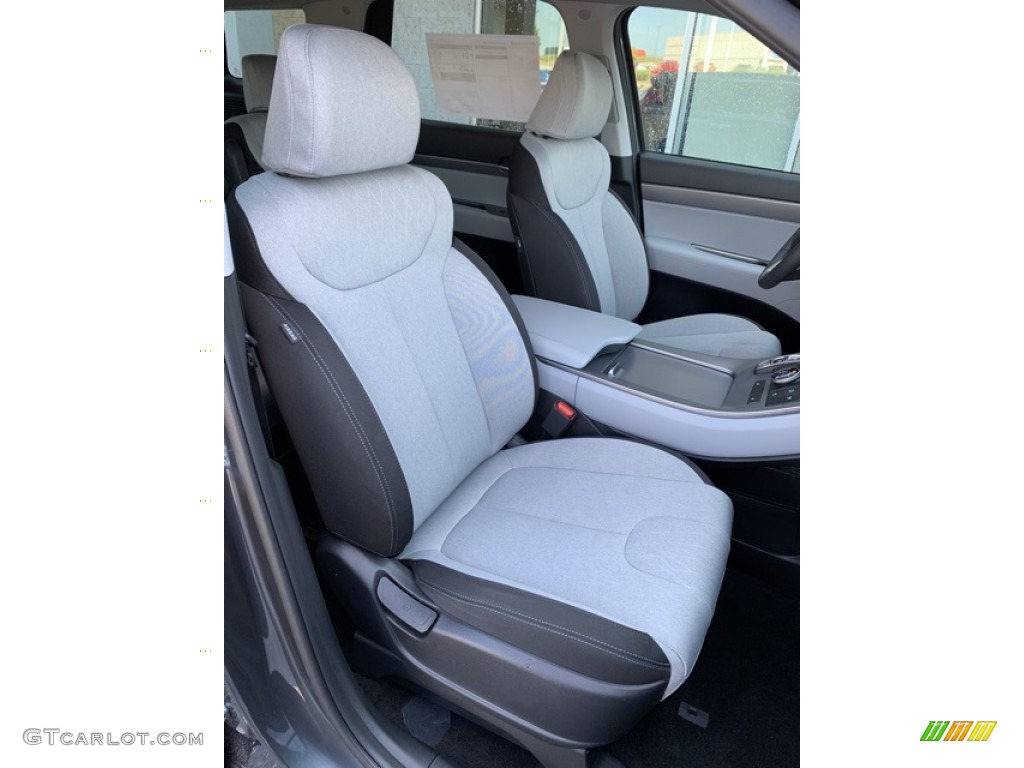 Black/Gray Interior 2020 Hyundai Palisade SEL AWD Photo #134224602