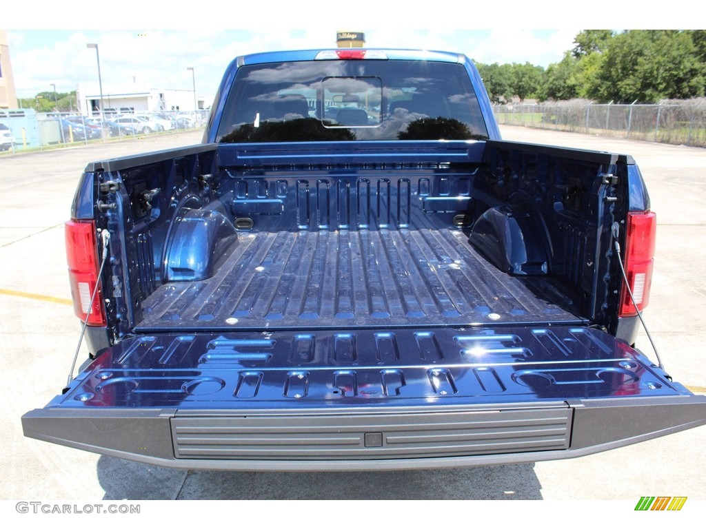 2019 F150 Lariat SuperCrew 4x4 - Blue Jeans / Black photo #21