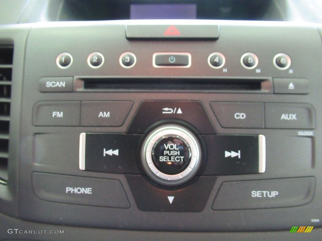 2013 CR-V LX AWD - Polished Metal Metallic / Gray photo #26