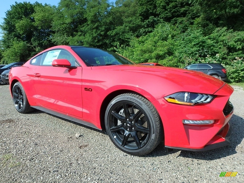 Race Red 2019 Ford Mustang GT Fastback Exterior Photo #134228085