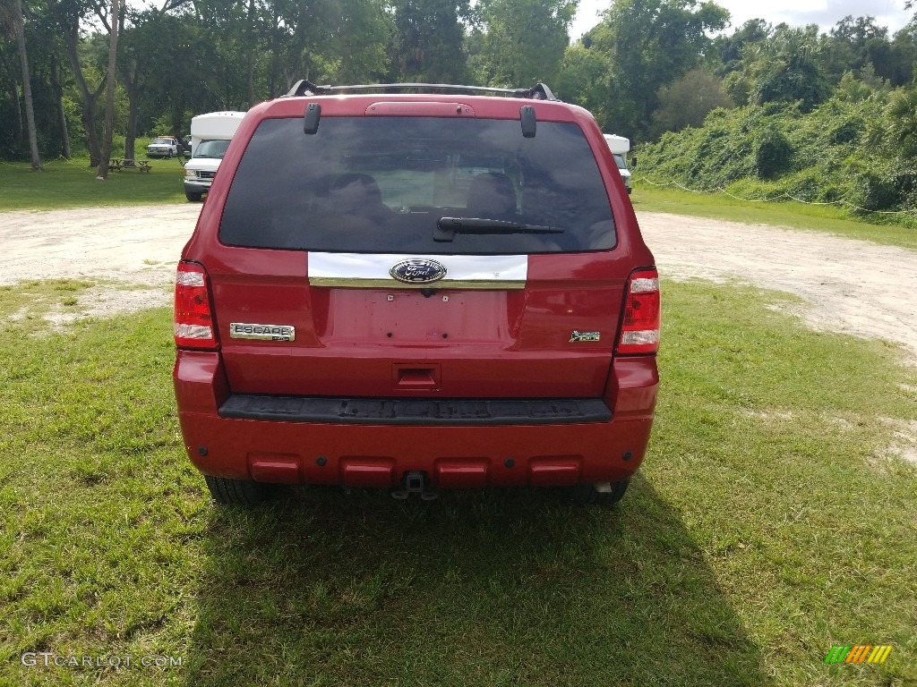 2010 Escape Limited V6 - Sangria Red Metallic / Camel photo #4