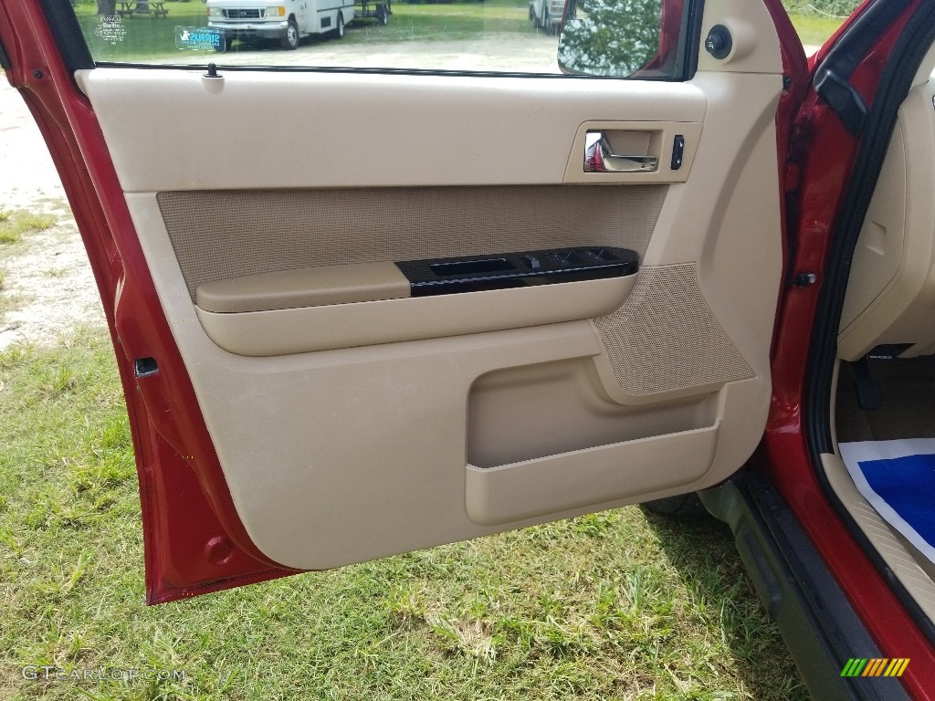 2010 Escape Limited V6 - Sangria Red Metallic / Camel photo #11