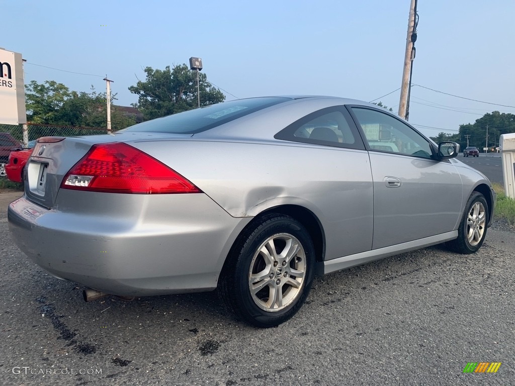 2007 Accord LX Coupe - Alabaster Silver Metallic / Gray photo #3