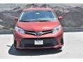2020 Salsa Red Pearl Toyota Sienna LE  photo #2