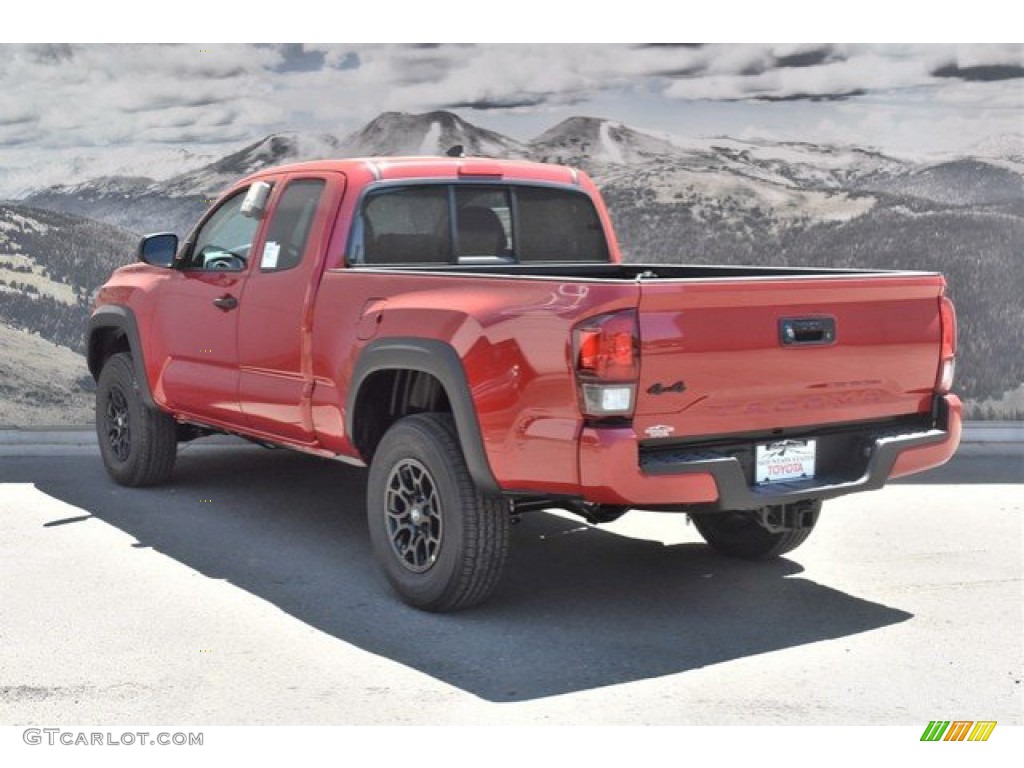 2019 Tacoma SR Access Cab 4x4 - Barcelona Red Metallic / Cement Gray photo #3