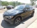 2018 Vulcano (Volcano) Black Metallic Alfa Romeo Stelvio Sport AWD  photo #5