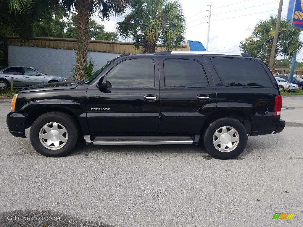 2003 Escalade AWD - Sable Black / Shale photo #6