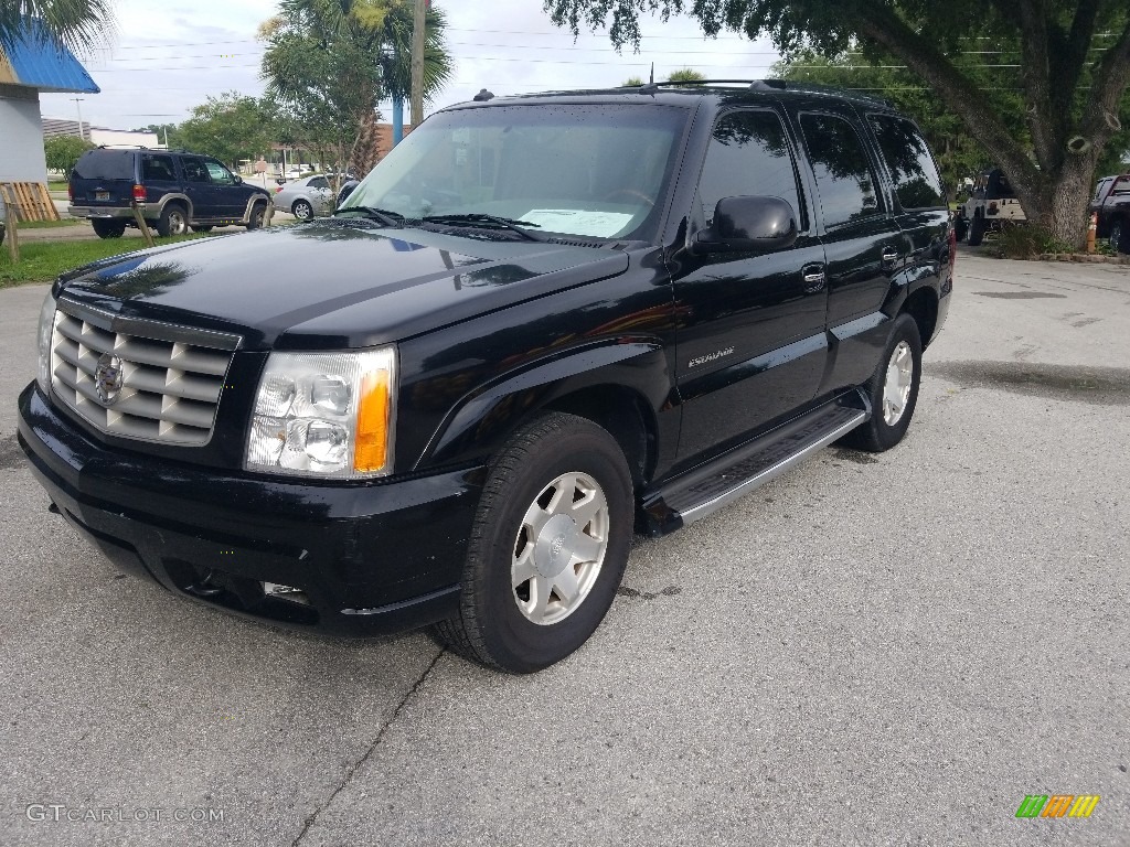 2003 Escalade AWD - Sable Black / Shale photo #7
