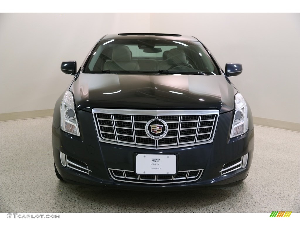 2014 XTS Luxury AWD - Sapphire Blue Metallic / Shale/Cocoa photo #2