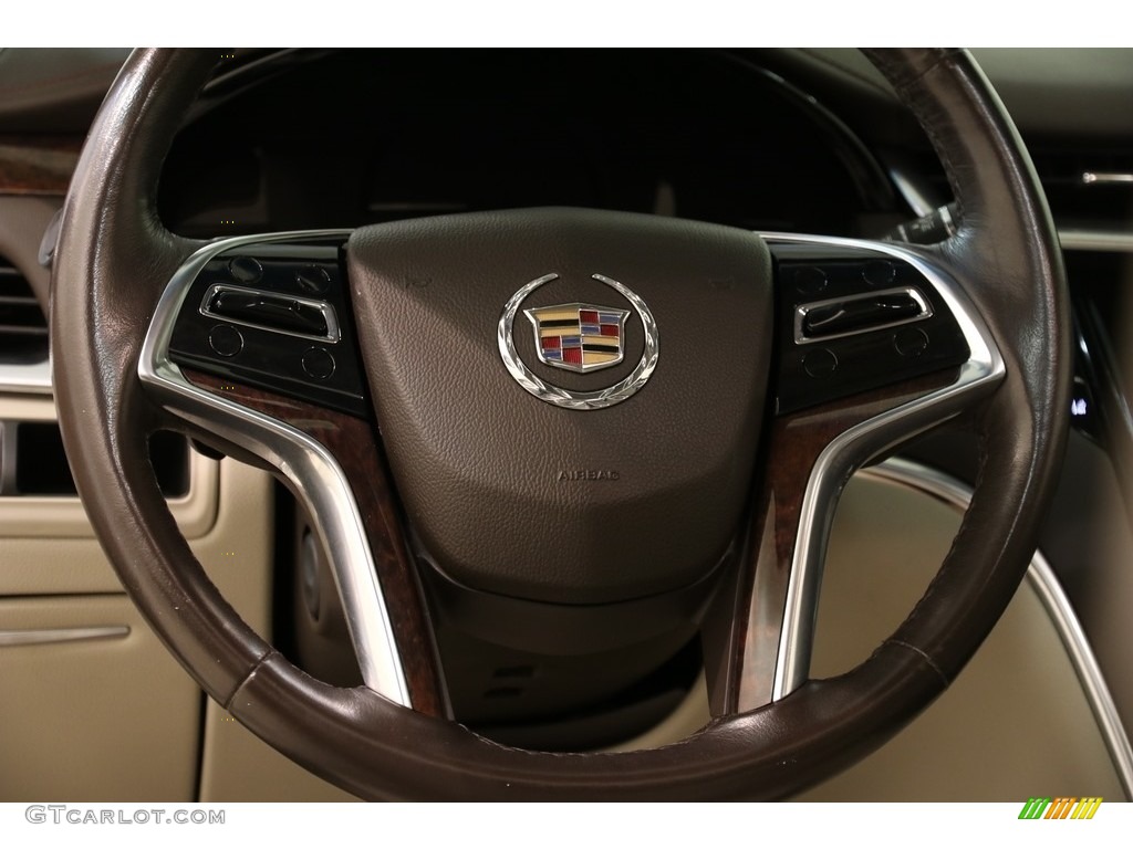 2014 XTS Luxury AWD - Sapphire Blue Metallic / Shale/Cocoa photo #7