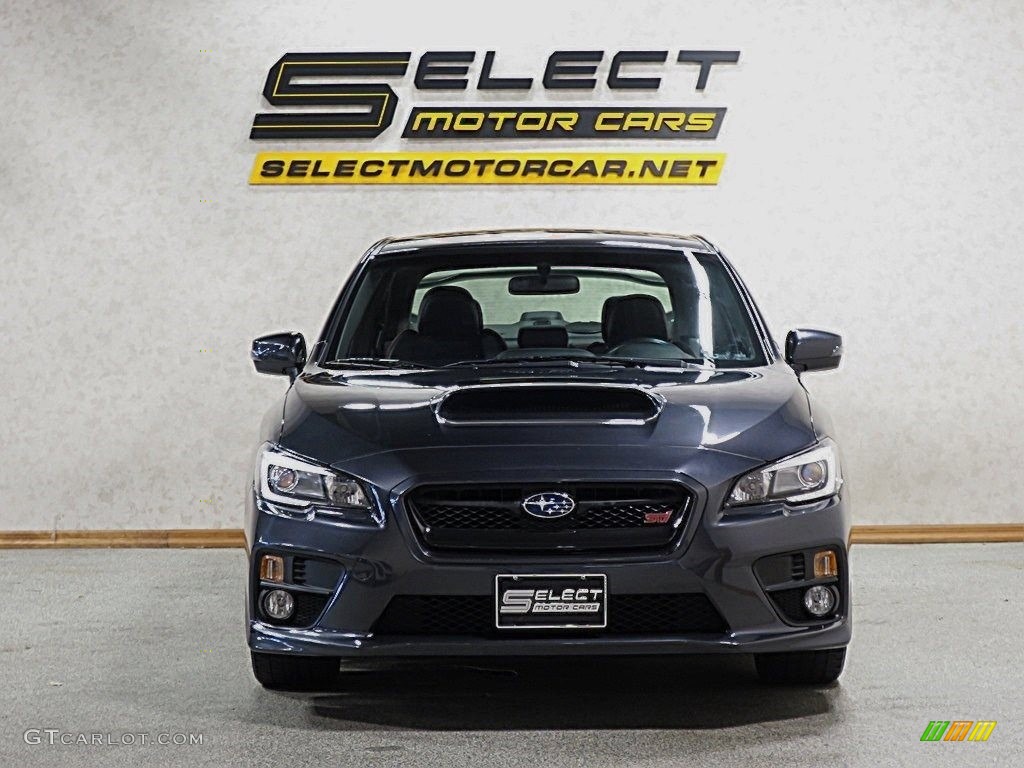 2017 WRX STI - Dark Gray Metallic / Carbon Black photo #2