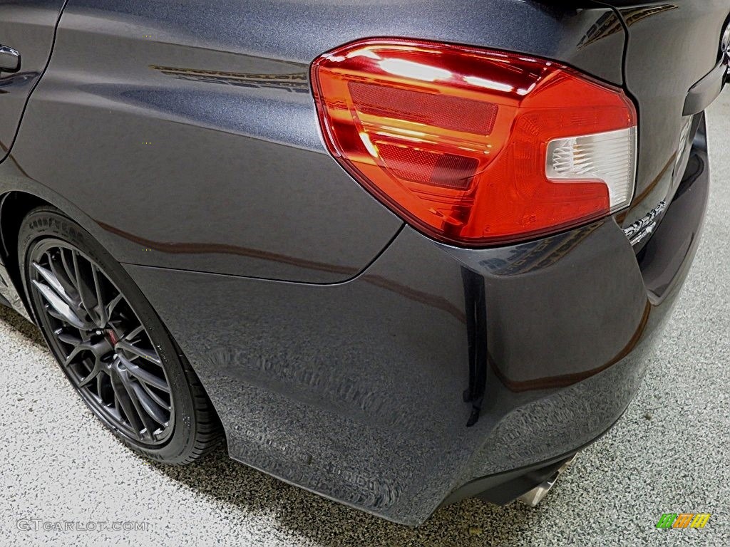 2017 WRX STI - Dark Gray Metallic / Carbon Black photo #6