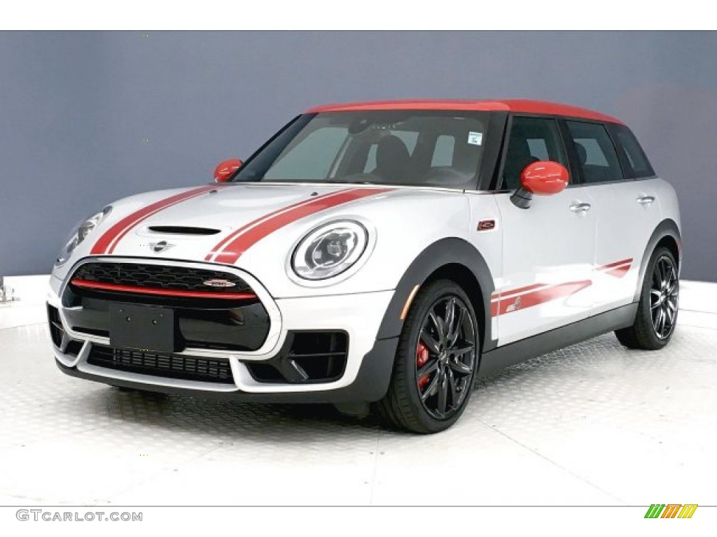 White Silver 2019 Mini Clubman John Cooper Works All4 Exterior Photo #134238054