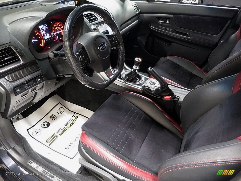 2017 WRX STI - Dark Gray Metallic / Carbon Black photo #12