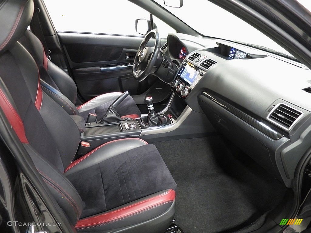 2017 WRX STI - Dark Gray Metallic / Carbon Black photo #14