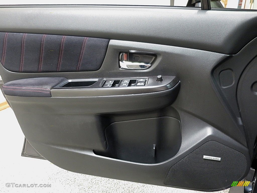 2017 WRX STI - Dark Gray Metallic / Carbon Black photo #17