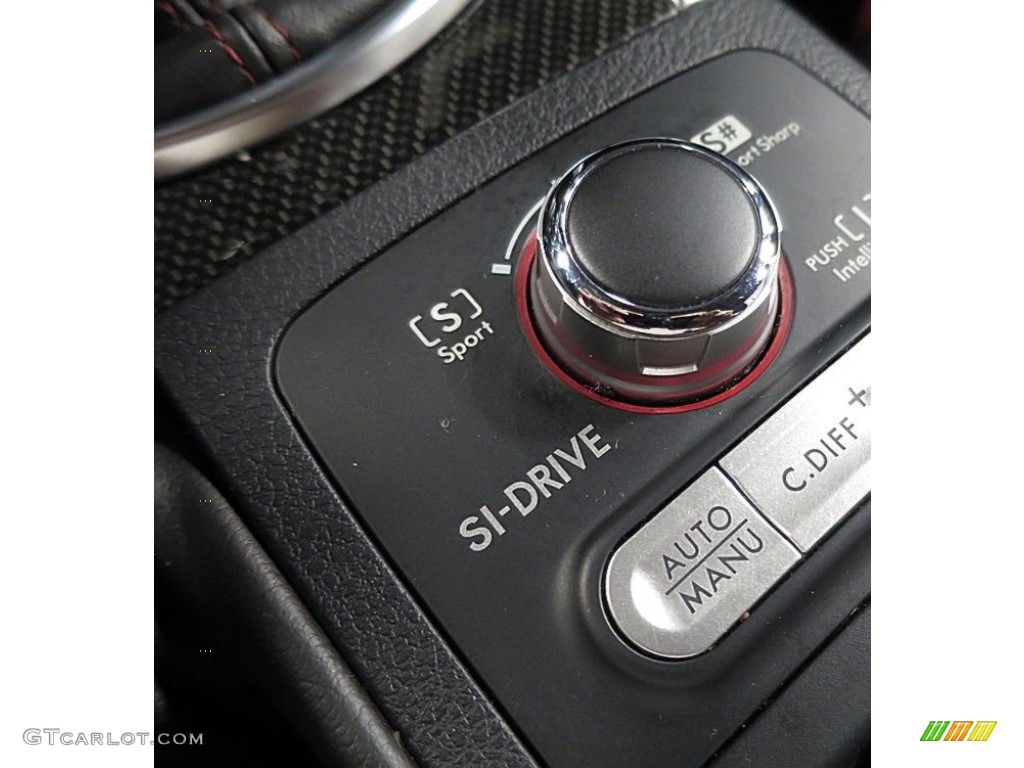 2017 WRX STI - Dark Gray Metallic / Carbon Black photo #24