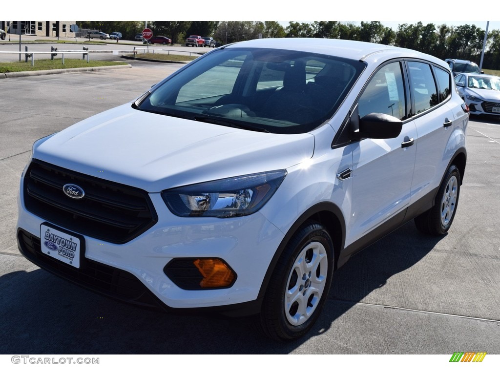 2019 Escape S - Oxford White / Chromite Gray/Charcoal Black photo #3