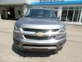 2019 Satin Steel Metallic Chevrolet Colorado WT Crew Cab 4x4  photo #3