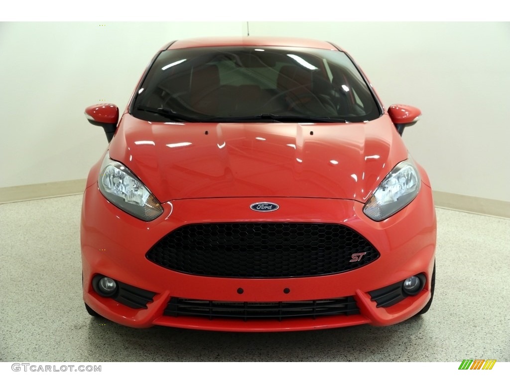 2016 Fiesta ST Hatchback - Molten Orange Metallic Tri-coat / ST Recaro Molten Orange photo #2