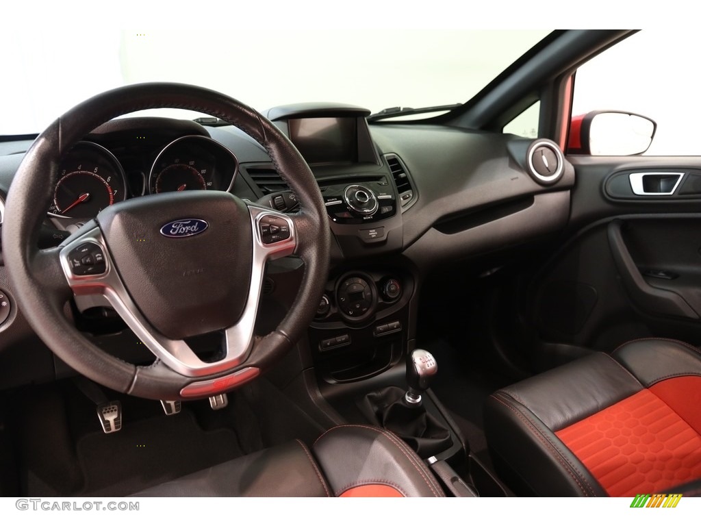 2016 Fiesta ST Hatchback - Molten Orange Metallic Tri-coat / ST Recaro Molten Orange photo #7