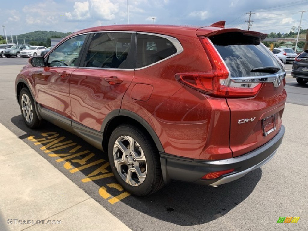 2019 CR-V EX-L AWD - Basque Red Pearl II / Ivory photo #5