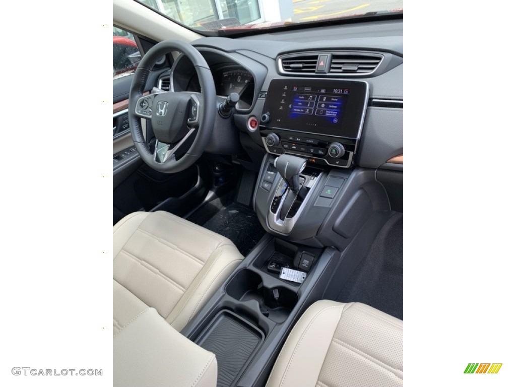 2019 CR-V EX-L AWD - Basque Red Pearl II / Ivory photo #29