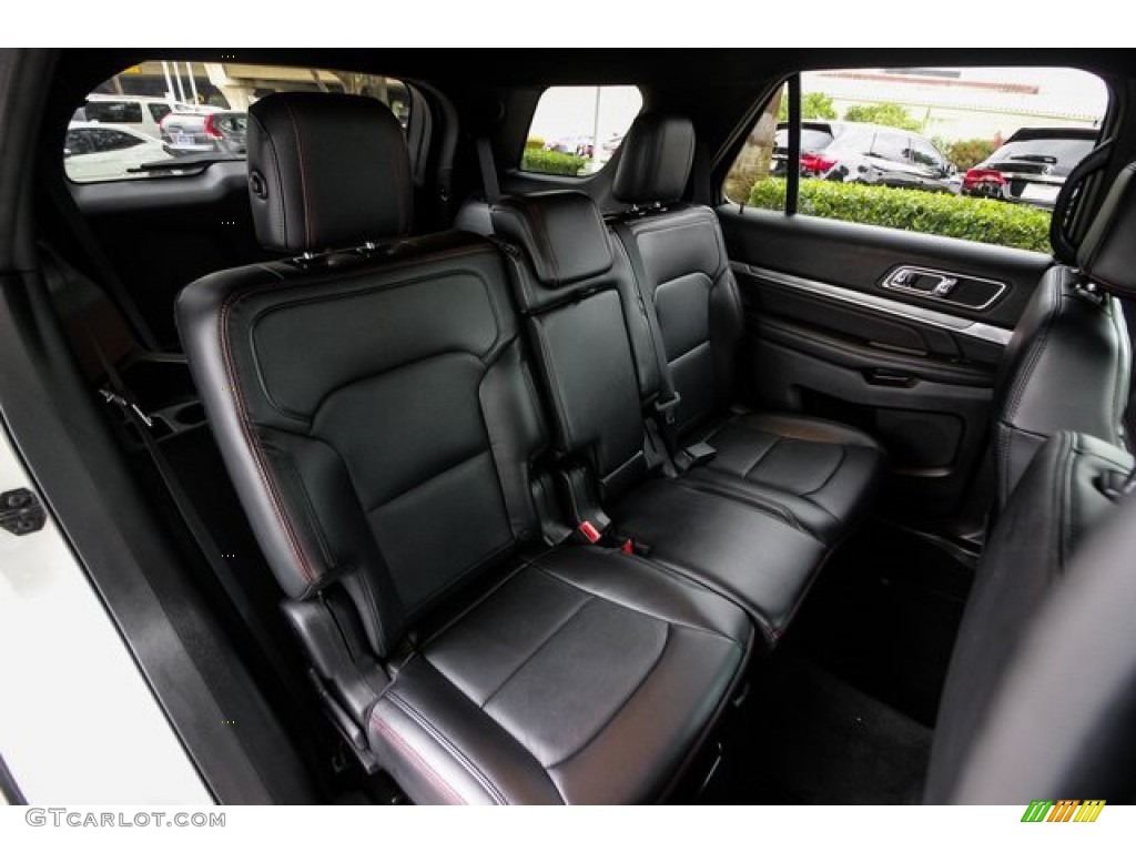 2016 Explorer Sport 4WD - White Platinum Metallic Tri-Coat / Ebony Black photo #24