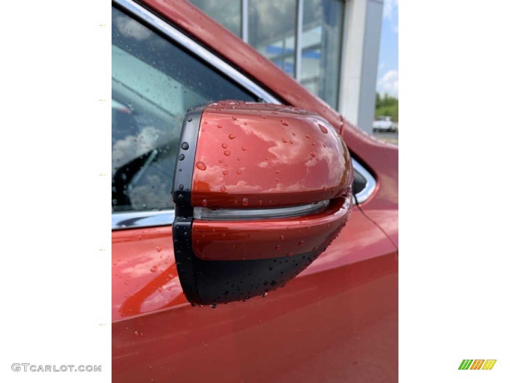 2019 CR-V EX-L AWD - Basque Red Pearl II / Ivory photo #30