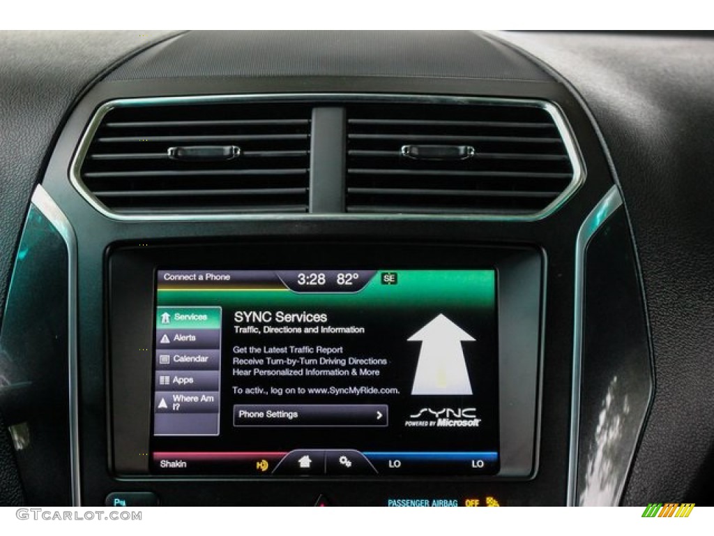 2016 Explorer Sport 4WD - White Platinum Metallic Tri-Coat / Ebony Black photo #28
