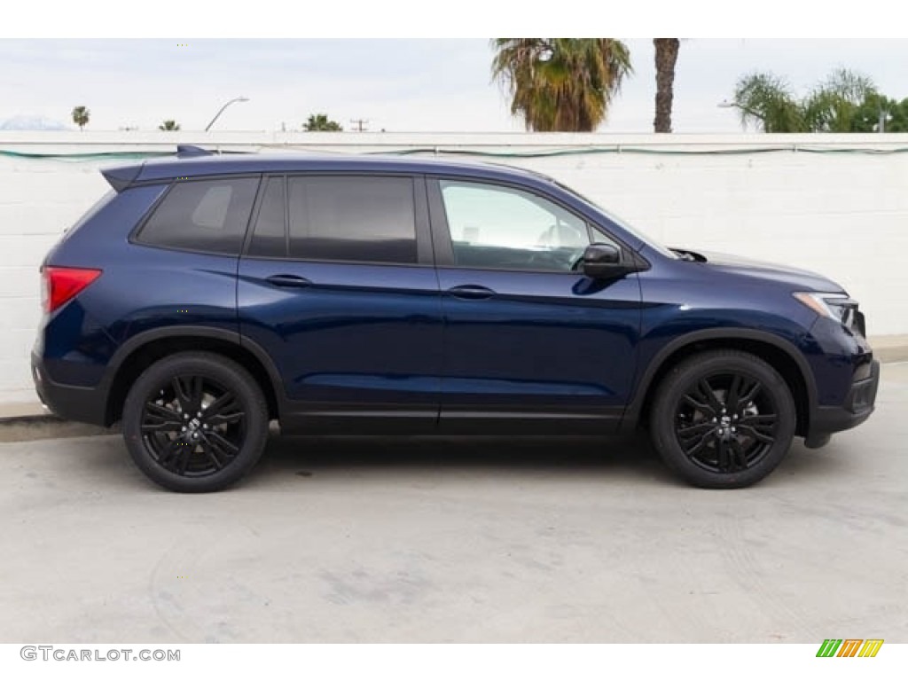 Obsidian Blue Pearl 2019 Honda Passport Sport Exterior Photo #134245963