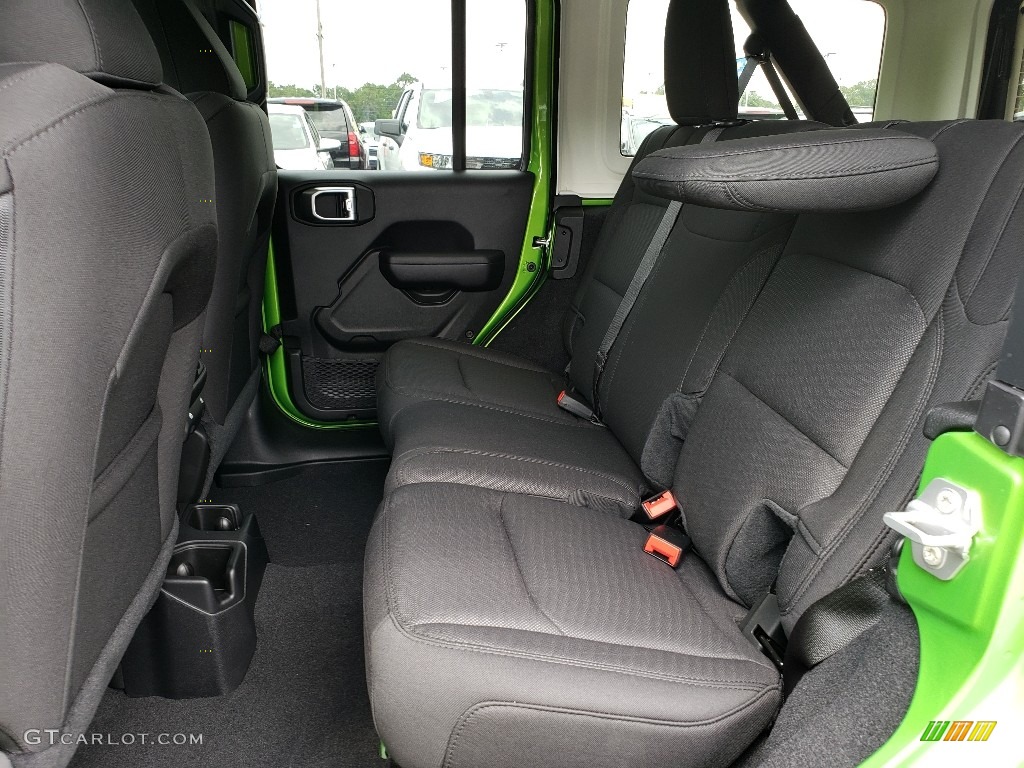 2019 Jeep Wrangler Unlimited Sport 4x4 Rear Seat Photo #134246238