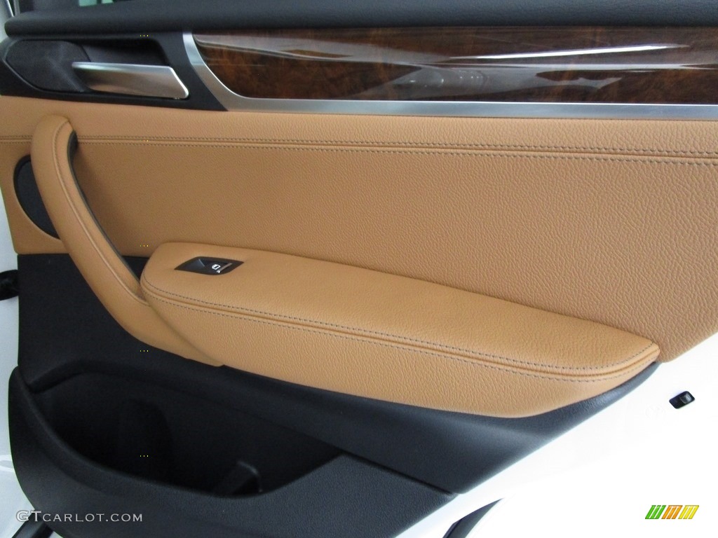 2016 X3 xDrive28i - Mineral White Metallic / Saddle Brown photo #17