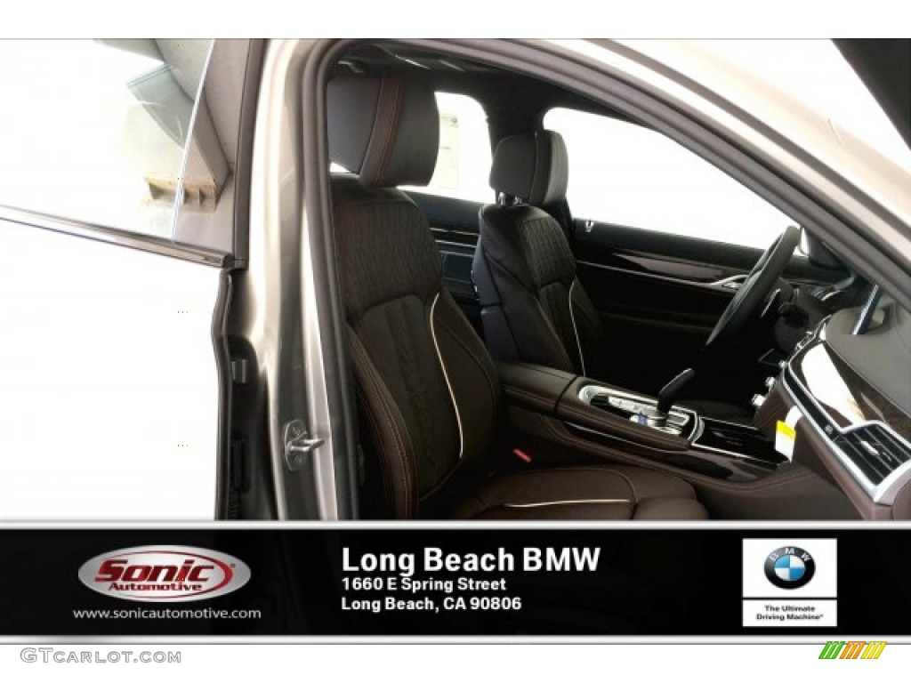 2020 7 Series 740i Sedan - Donington Grey Metallic / Mocha photo #7