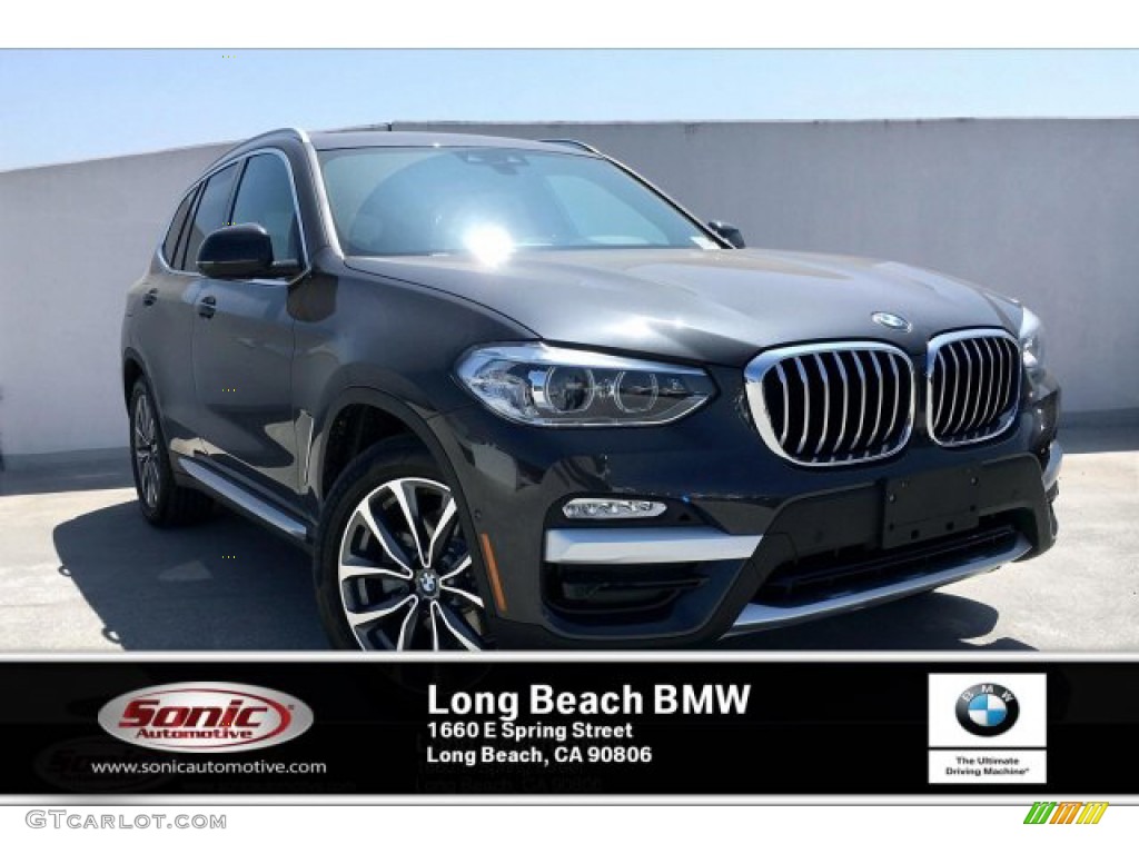 2019 X3 xDrive30i - Dark Graphite Metallic / Black photo #1